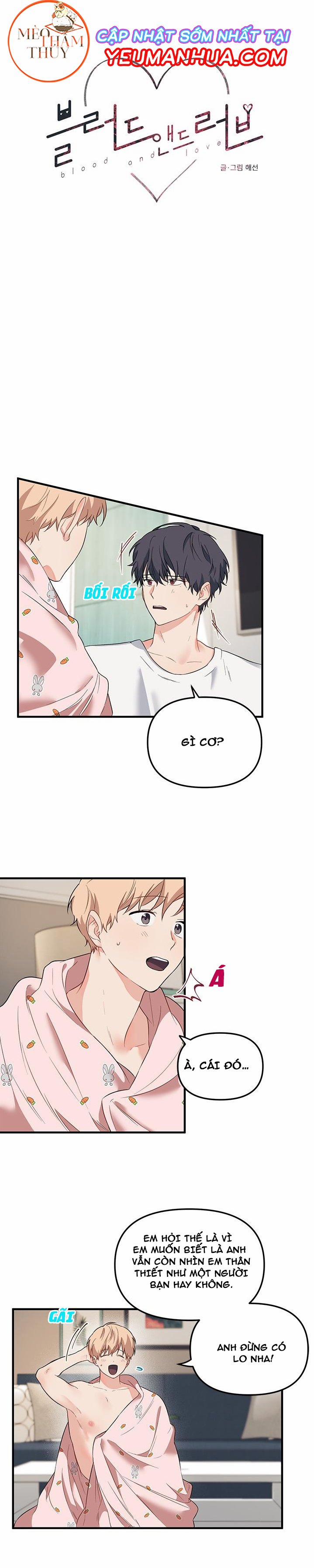 Máu Và Tình Yêu 14 trang 0