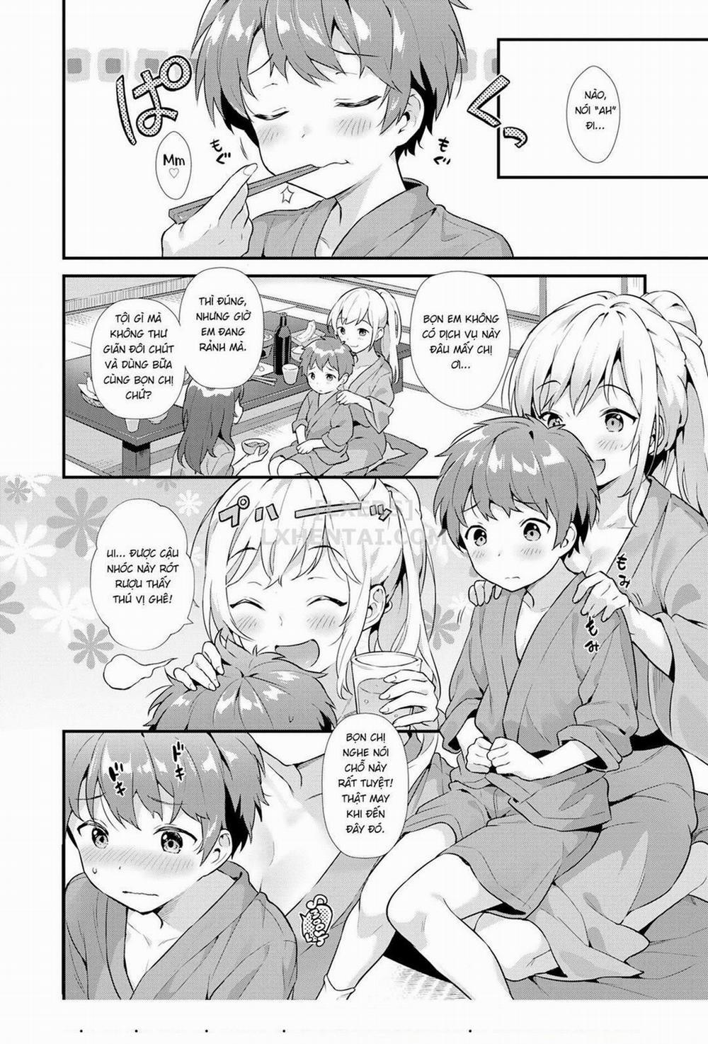 Mấy bà chị khách trọ suối nước nóng Oneshot trang 2