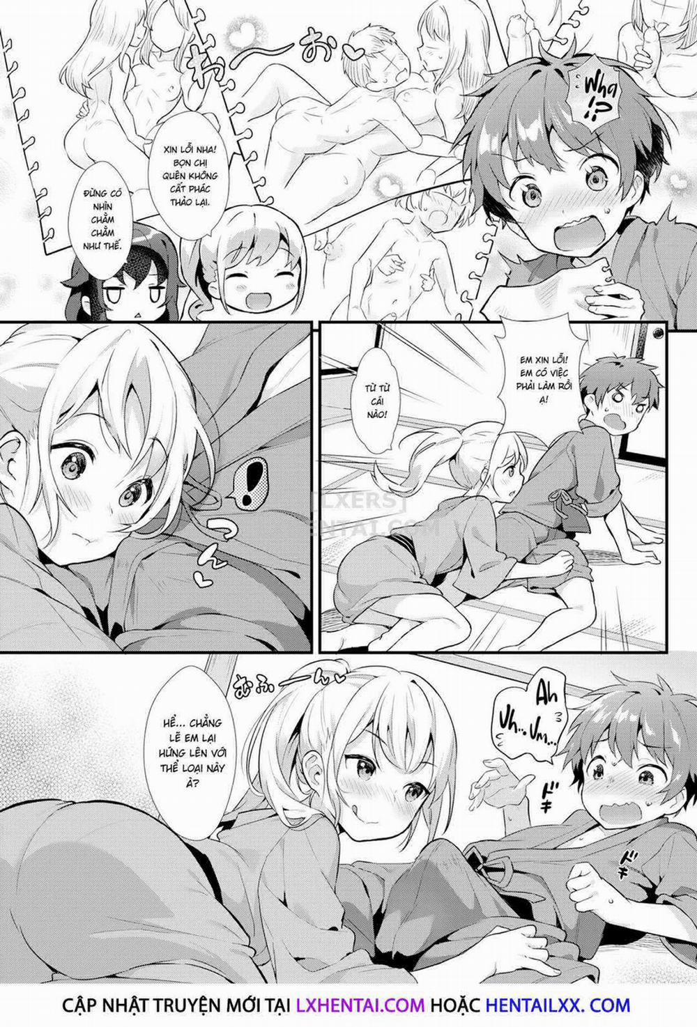 Mấy bà chị khách trọ suối nước nóng Oneshot trang 4