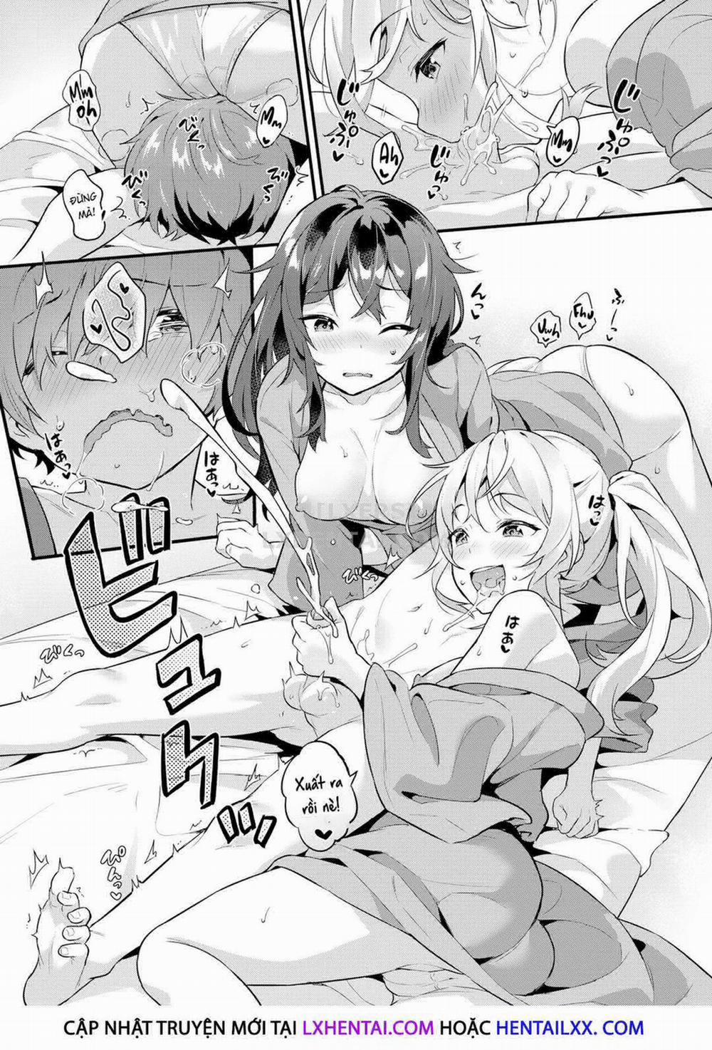 Mấy bà chị khách trọ suối nước nóng Oneshot trang 9