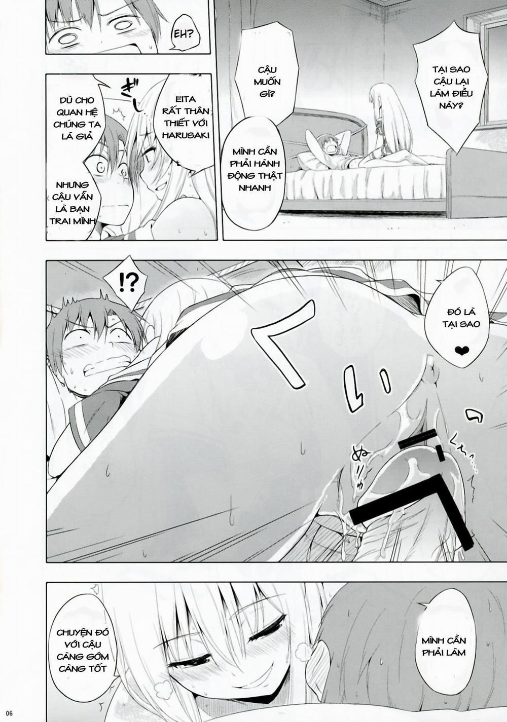 Mayonaka Demo Shuraba Sugiru (Ore no Kanojo to Osananajimi ga Shuraba Sugiru) Oneshot trang 4