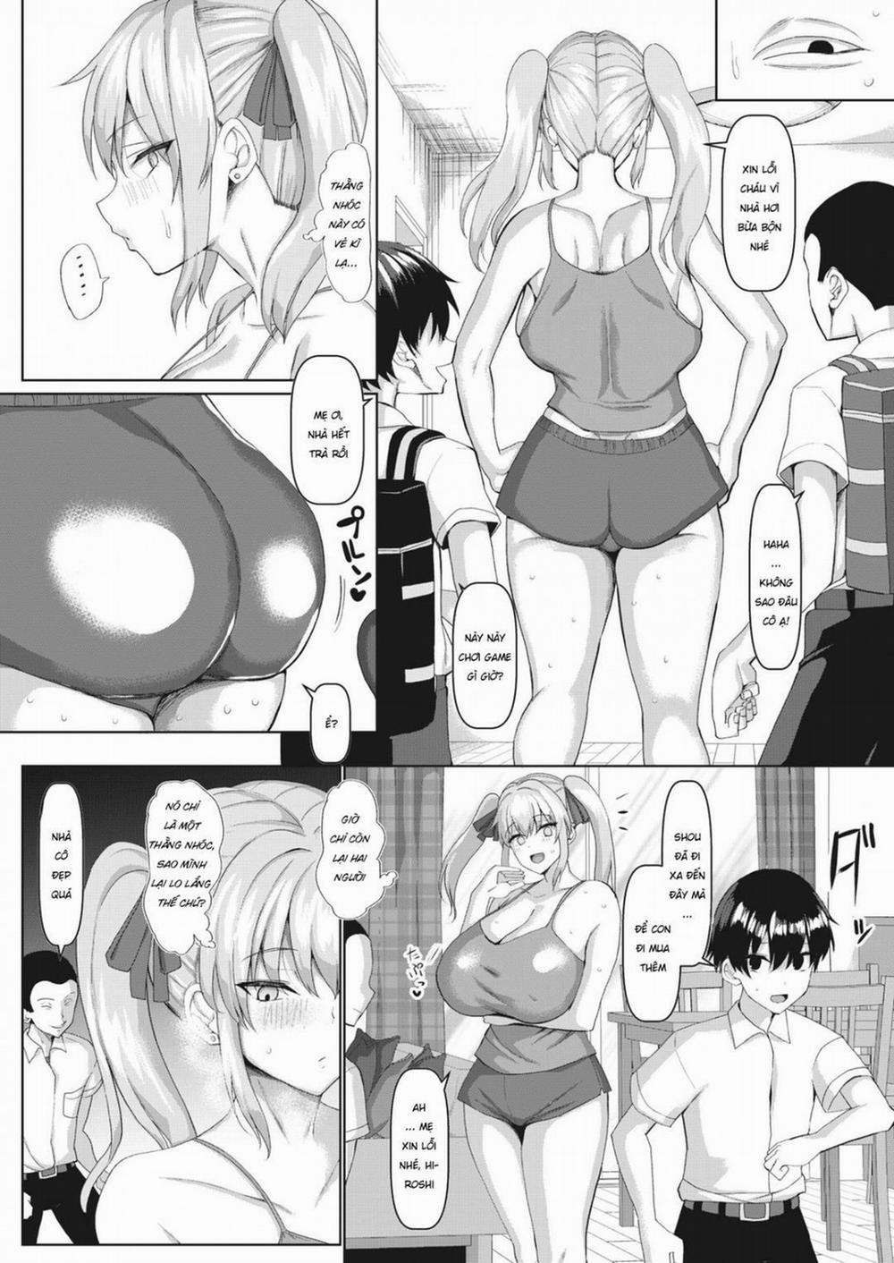 (Mẹ bạn) Muchimuchi Mama Bundori Daisakusen Oneshot trang 3