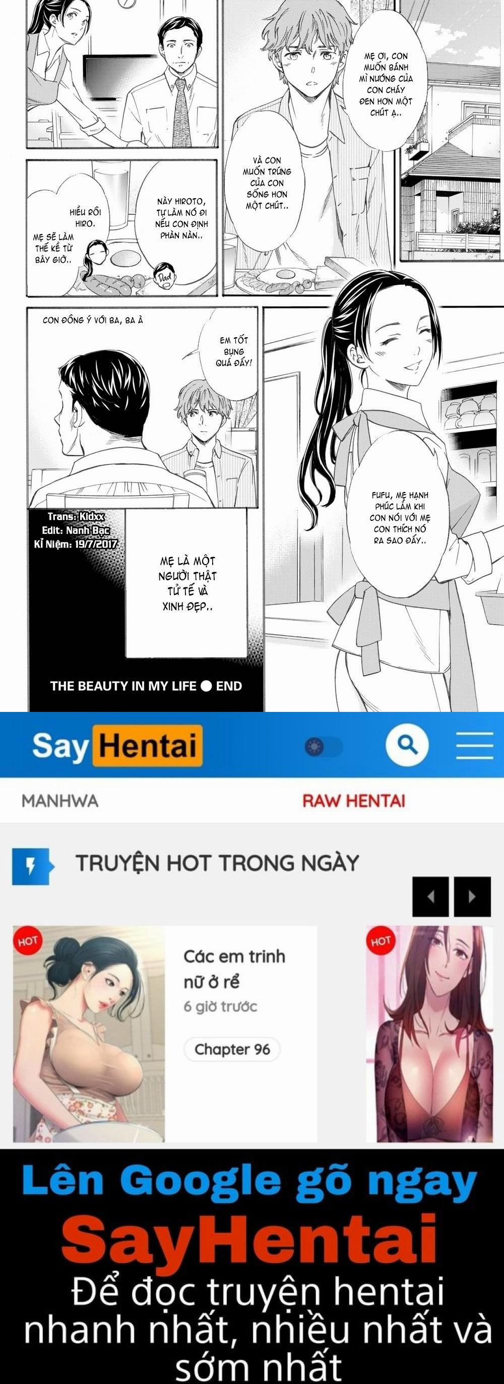 Mẹ kế, người đẹp trong đời tôi Oneshot trang 17