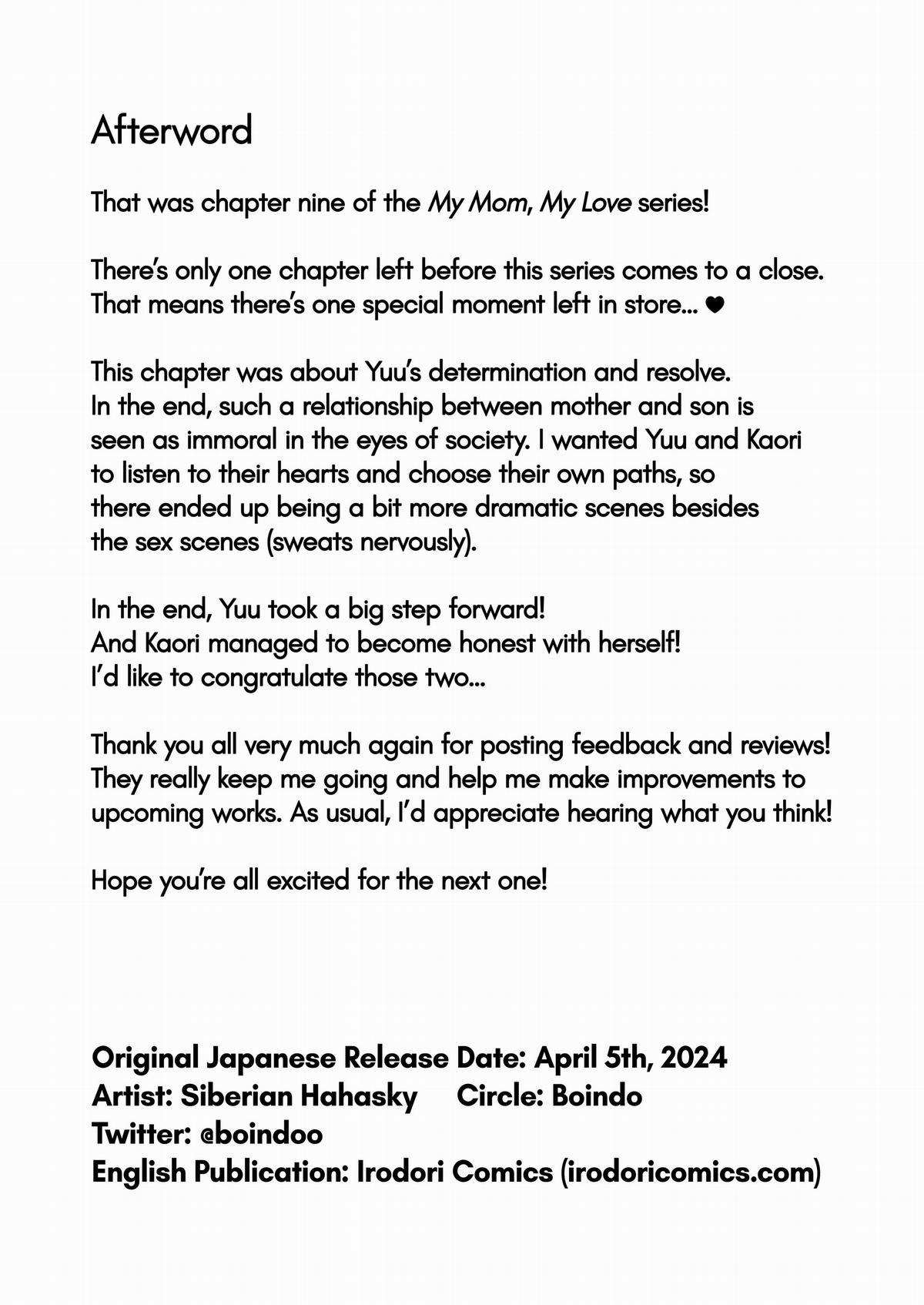 Mẹ tôi, tình yêu của tôi 9 4 trang 17