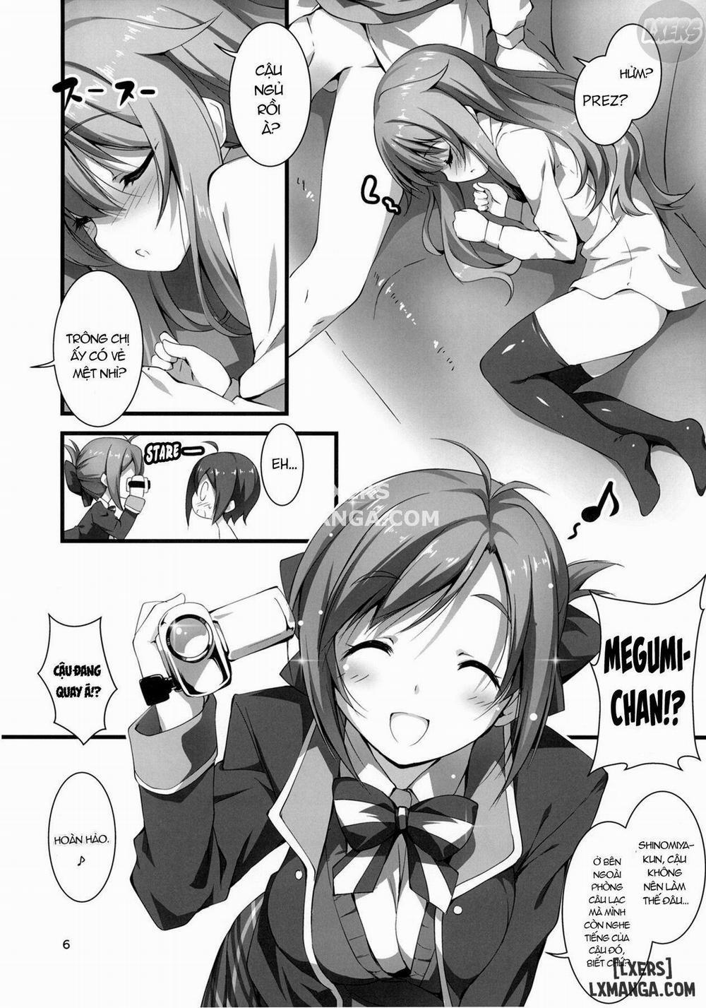 Megumi-chan wa Momoiro Fantajisuta Oneshot trang 9