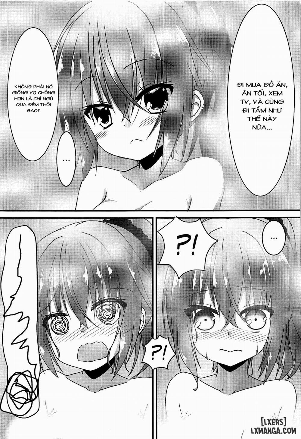 Meguru to Otomari no Renshuu Suru Hon Oneshot trang 13