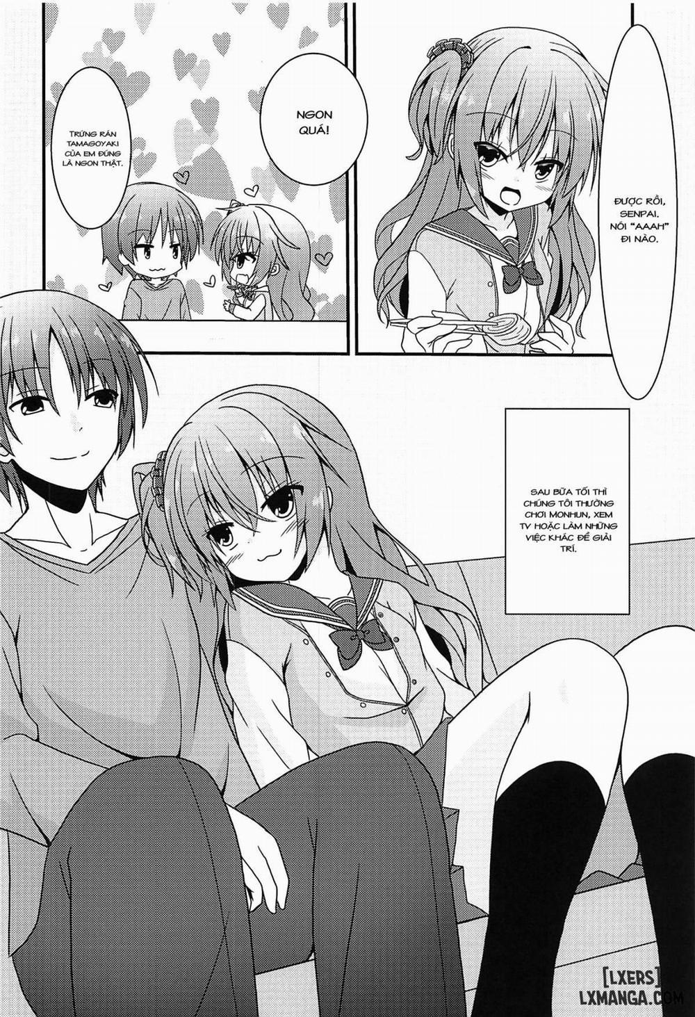 Meguru to Otomari no Renshuu Suru Hon Oneshot trang 2