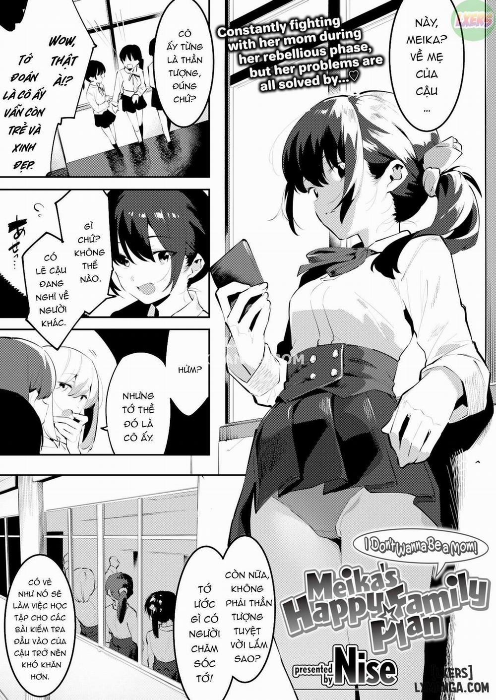 Meika's Happy Family Plan - I Don't Wanna Be a Mom! Oneshot trang 0