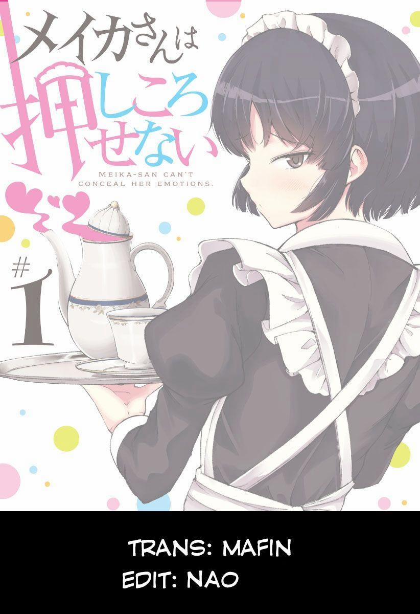 Meika-San Can't Conceal Her Emotions 0 Meika-san và lời chào trang 10