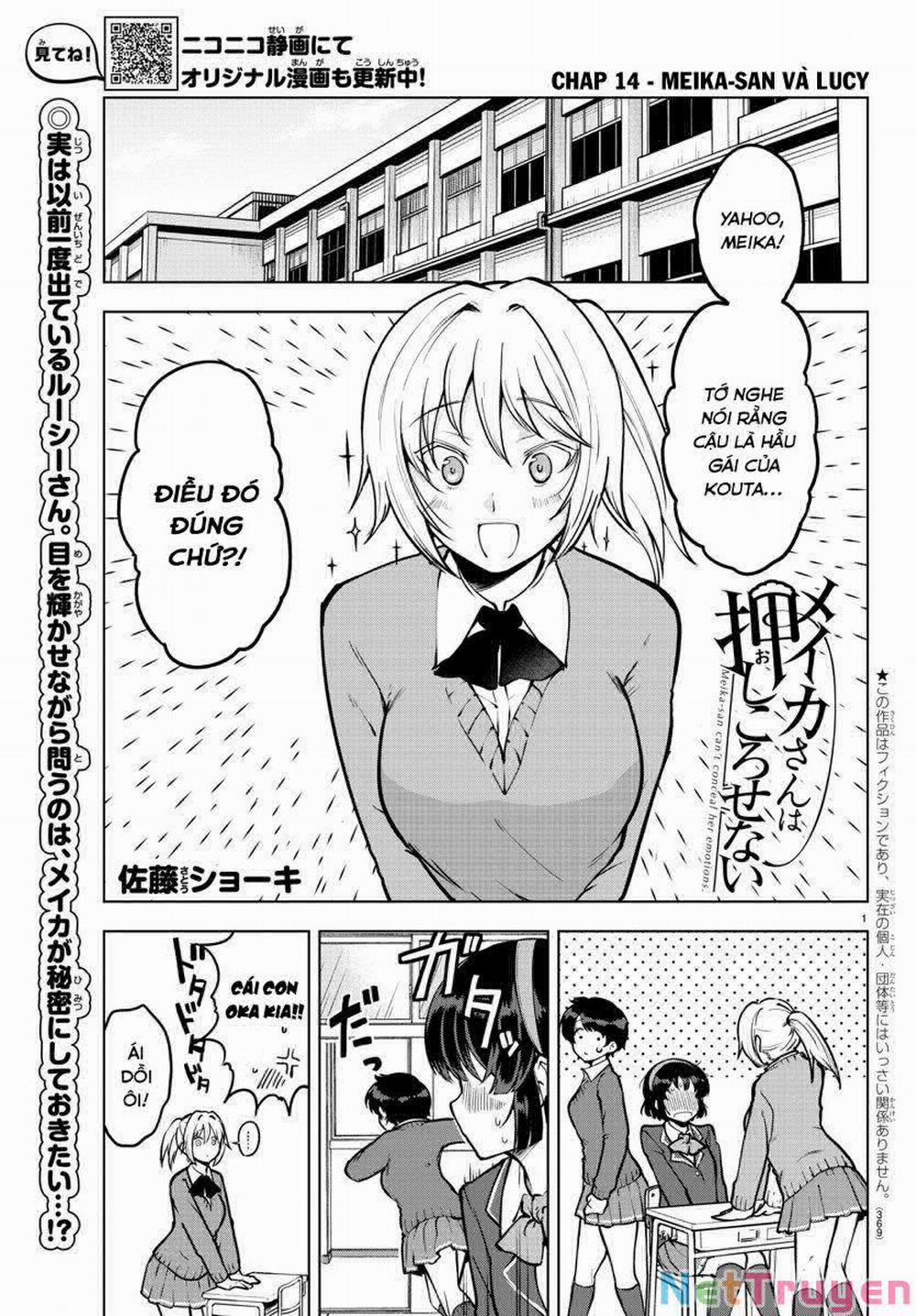 Meika-San Can't Conceal Her Emotions 14 trang 0