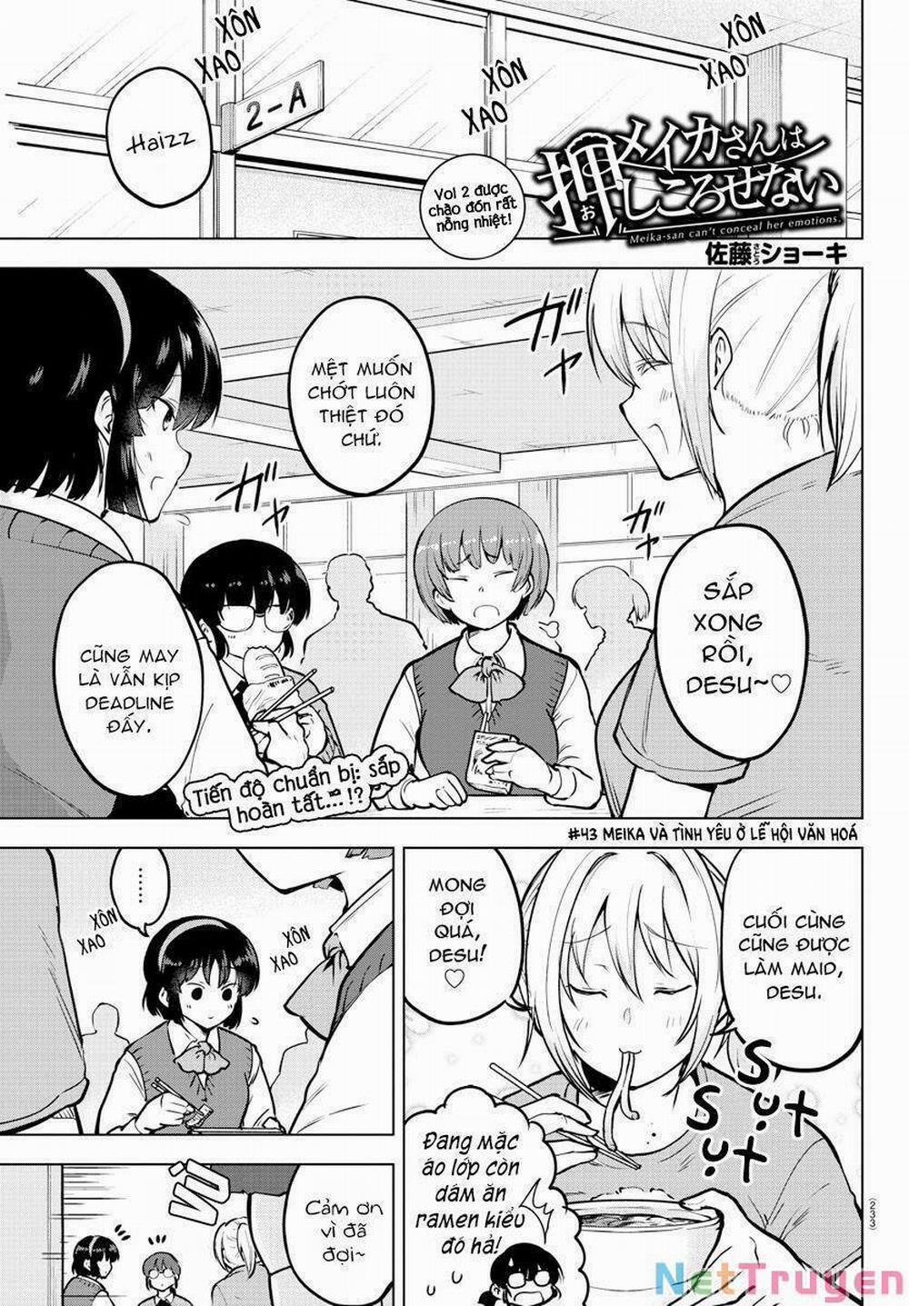 Meika-San Can't Conceal Her Emotions 43 trang 0