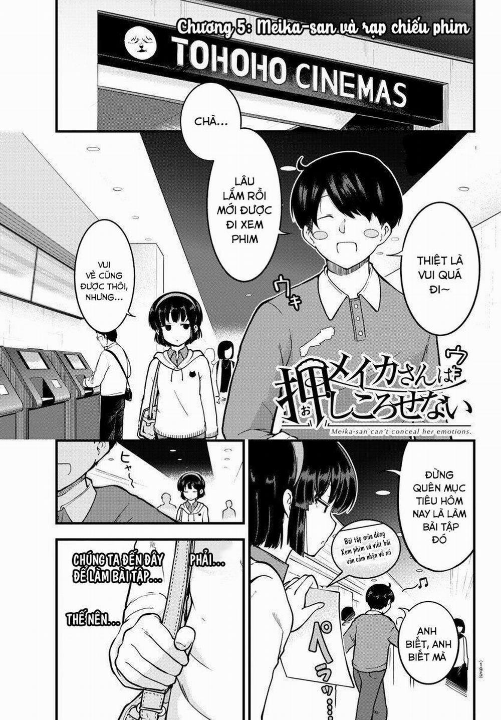 Meika-San Can't Conceal Her Emotions 5 trang 1