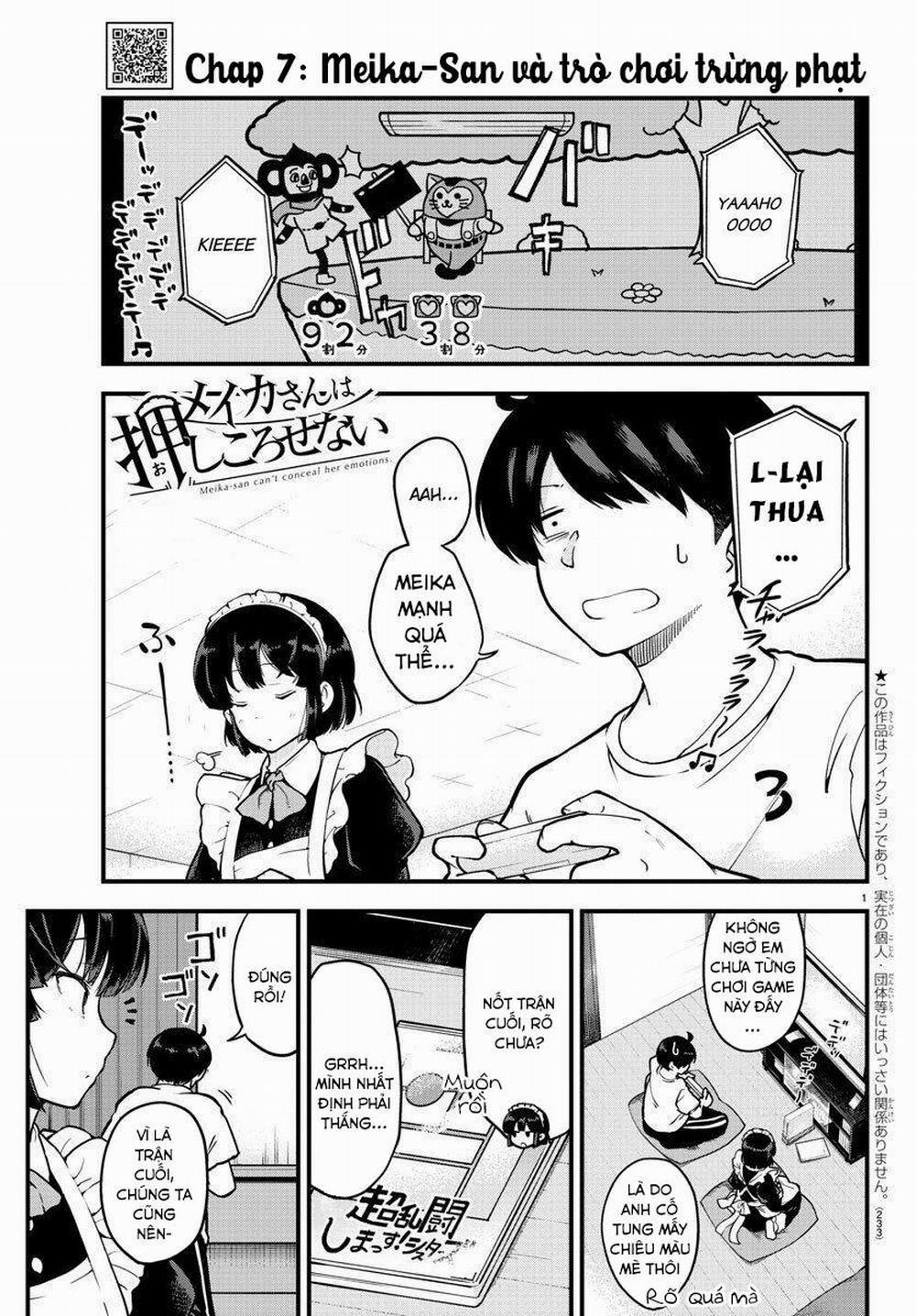 Meika-San Can't Conceal Her Emotions 7 trang 1