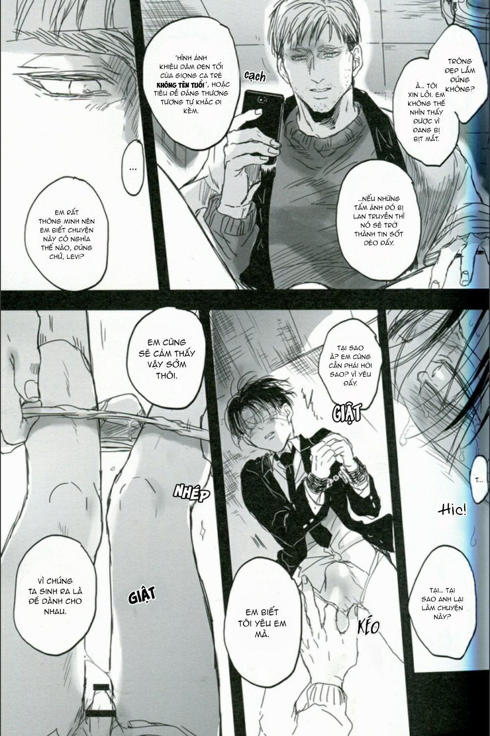 [Melomelow/Hyura] Misshitsu paraiso – Attack on Titan dj 1 trang 15