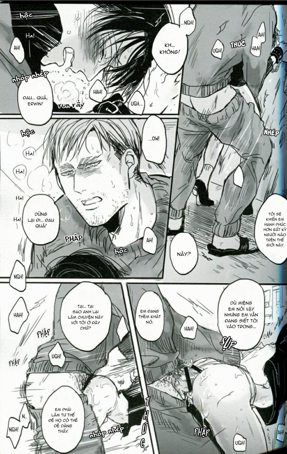 [Melomelow/Hyura] Misshitsu paraiso – Attack on Titan dj 1 trang 37