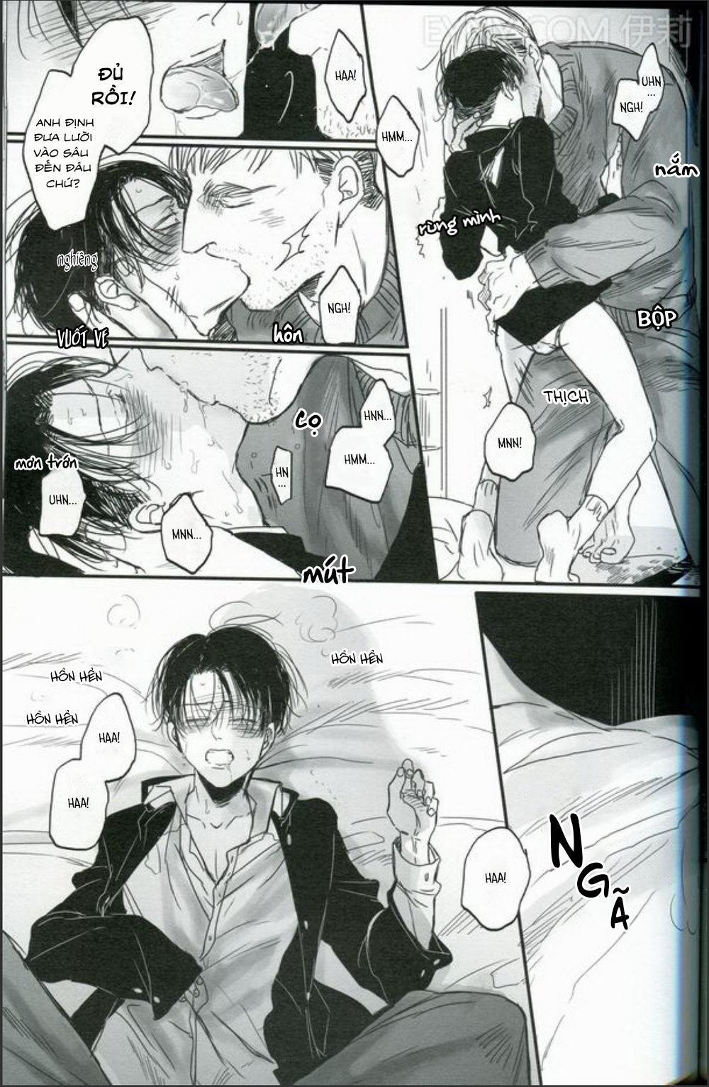 [Melomelow/Hyura] Misshitsu paraiso – Attack on Titan dj 2 trang 12