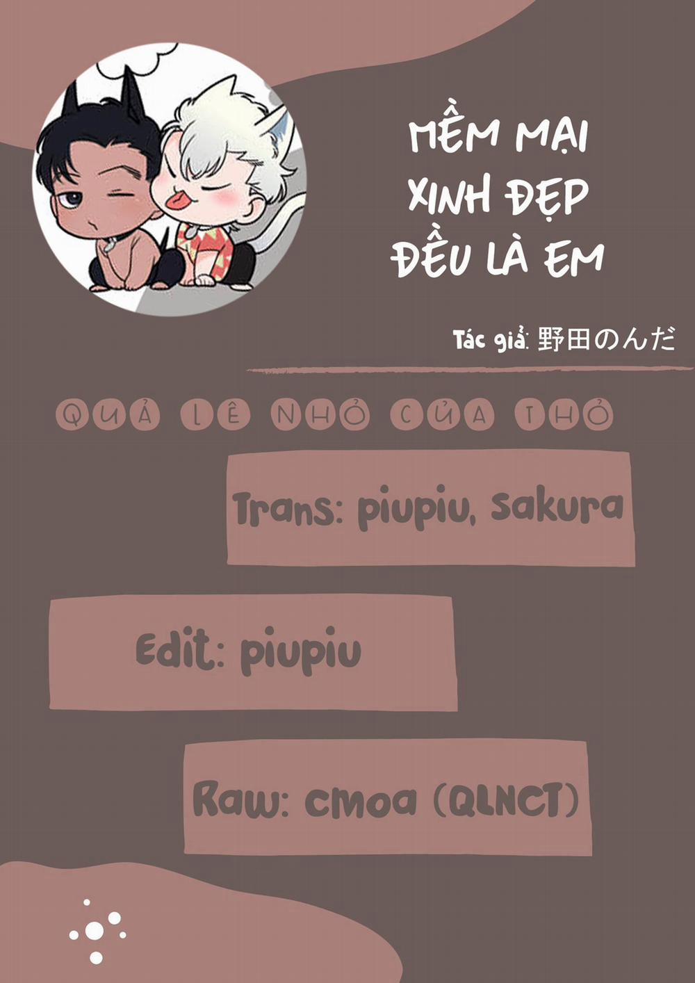 Mềm Mại Xinh Đẹp Đều Là Em 1 trang 0