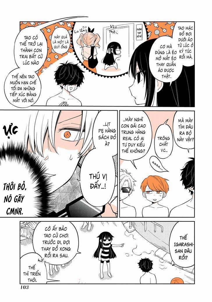 Mendokusagari Danshi Koukousei Ga Asa Okitara Onnanoko Ni Natteita Hanashi 15 trang 6