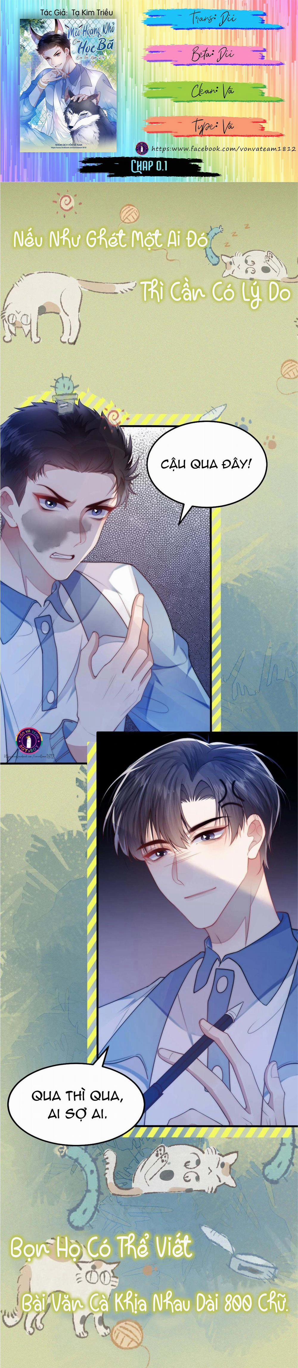 Mèo Hoang Nhỏ Của Học Bá Quá Trêu Người (END) 0 trang 0