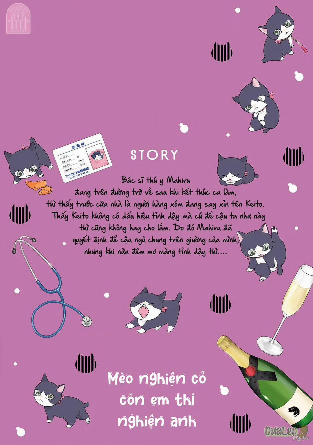 Mèo Nghiện Cỏ Còn Em Thì Nghiện Anh 1 trang 1