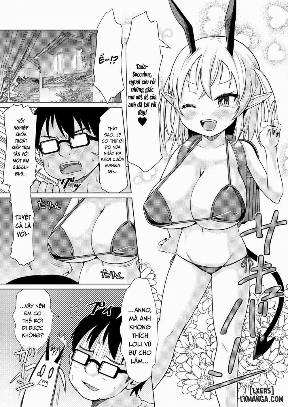 Mesugaki Succubus-chan, Hatsu Shigoto de Wakaraserareru Oneshot trang 2