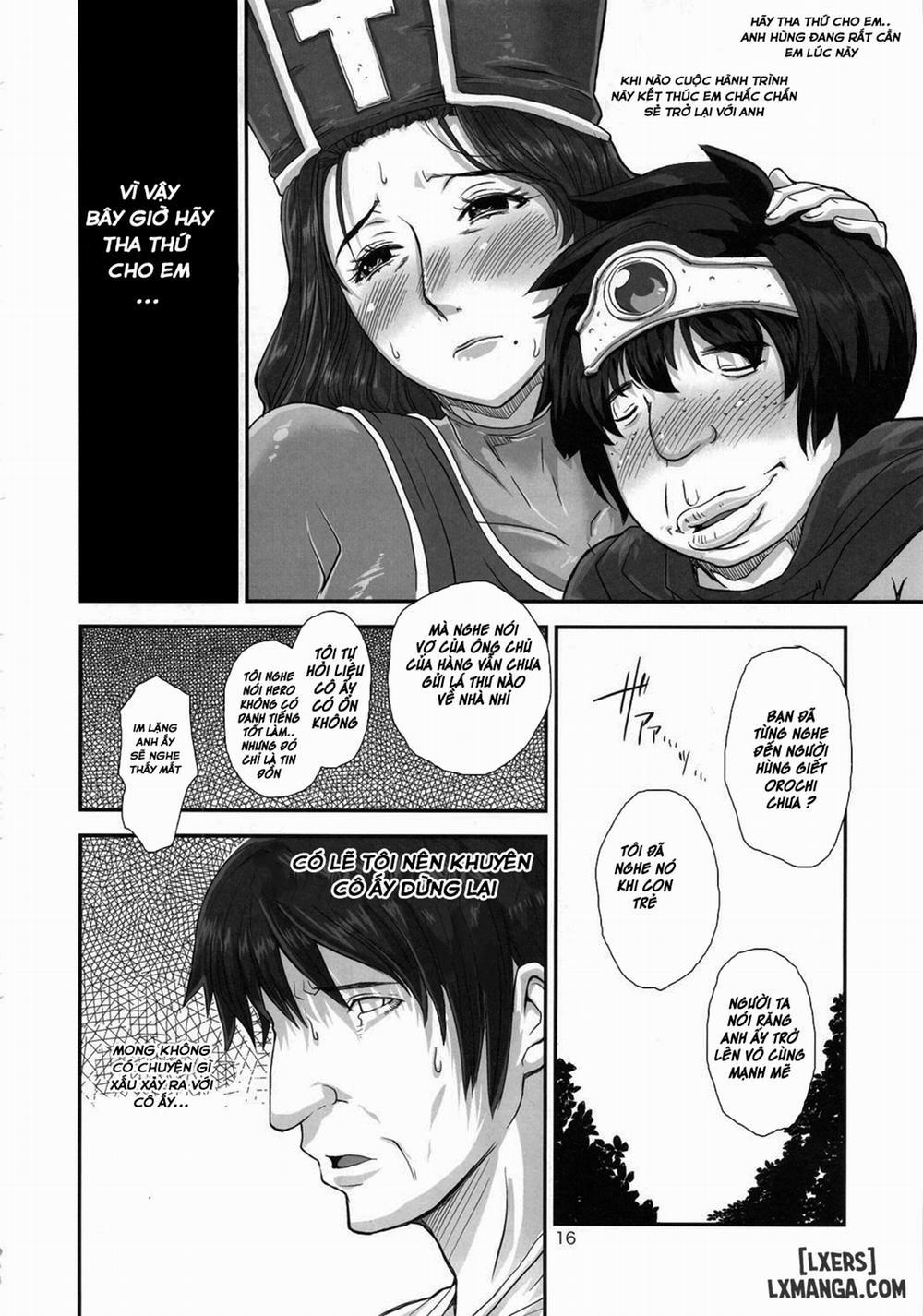 METABOLIZM DQ-S Kyonyuu Kyojiri no Hitozuma Souryo ga Yuusha ni Netorareru Ohanashi Oneshot trang 15