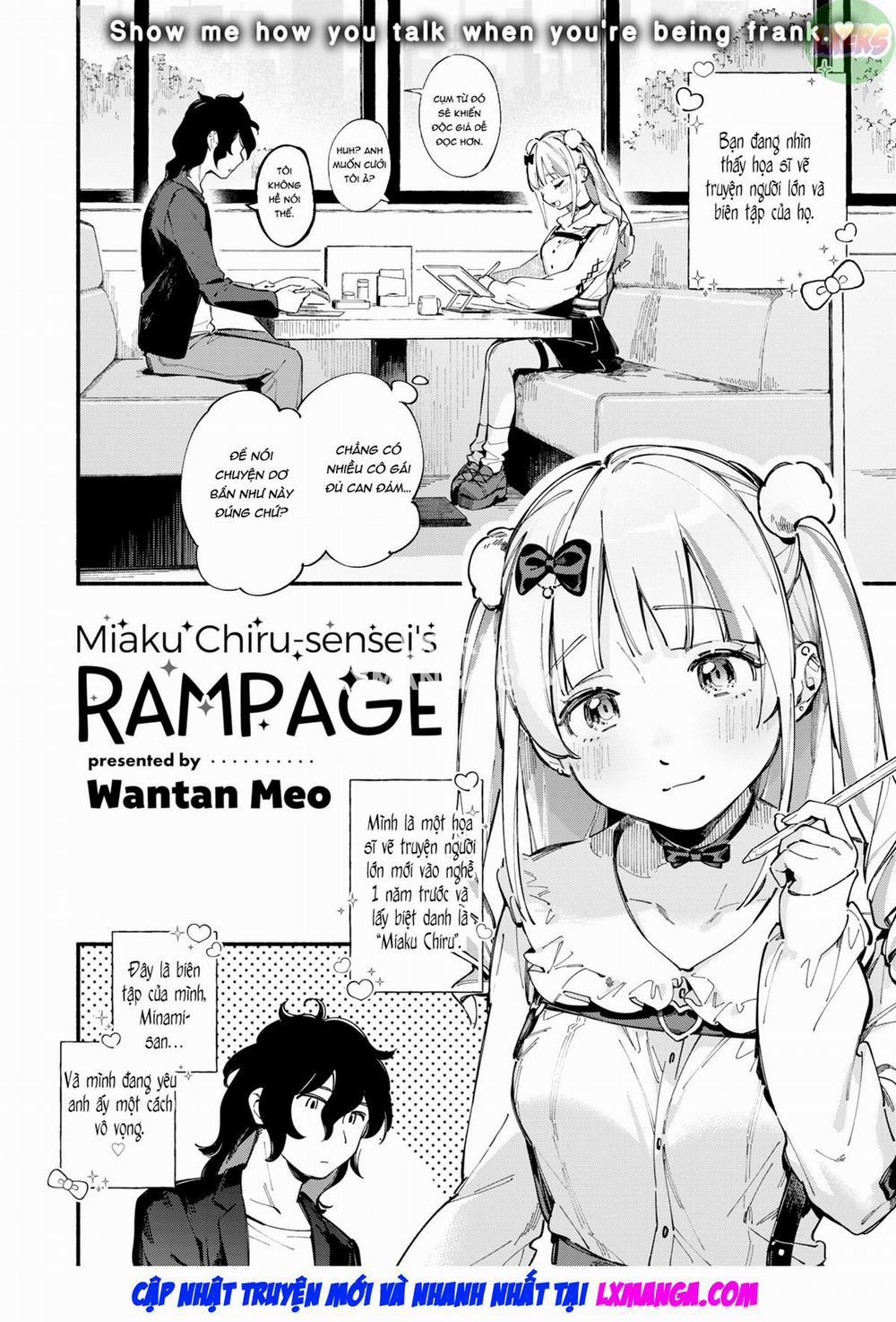 Miaku Chiru-sensei's Rampage Oneshot trang 4