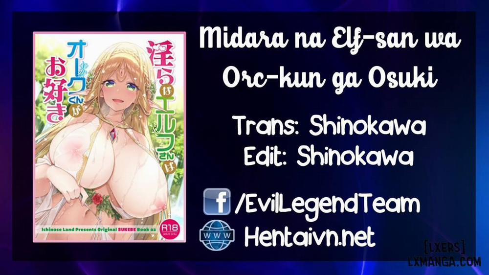 Midara na Elf-san wa Orc-kun ga Osuki Oneshot trang 0