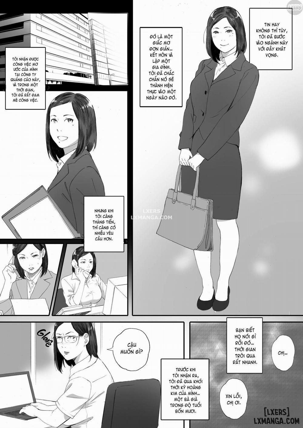 Middle-Aged Miss Hanada's Defloration Oneshot trang 1