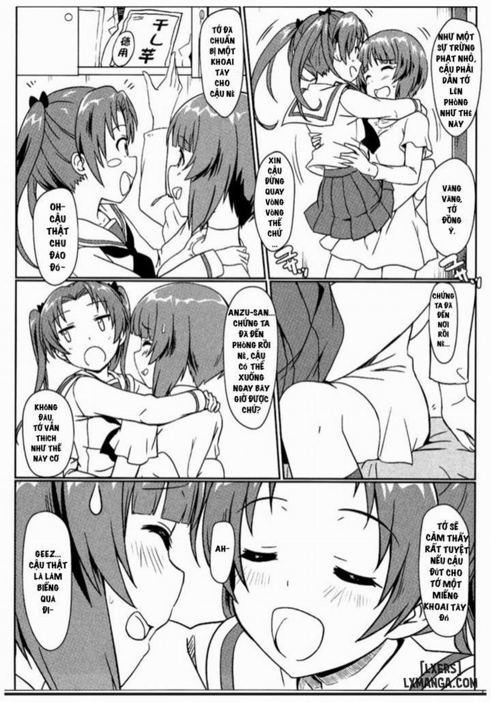 Miho to Anzu no Naisho no Himegoto Oneshot trang 3