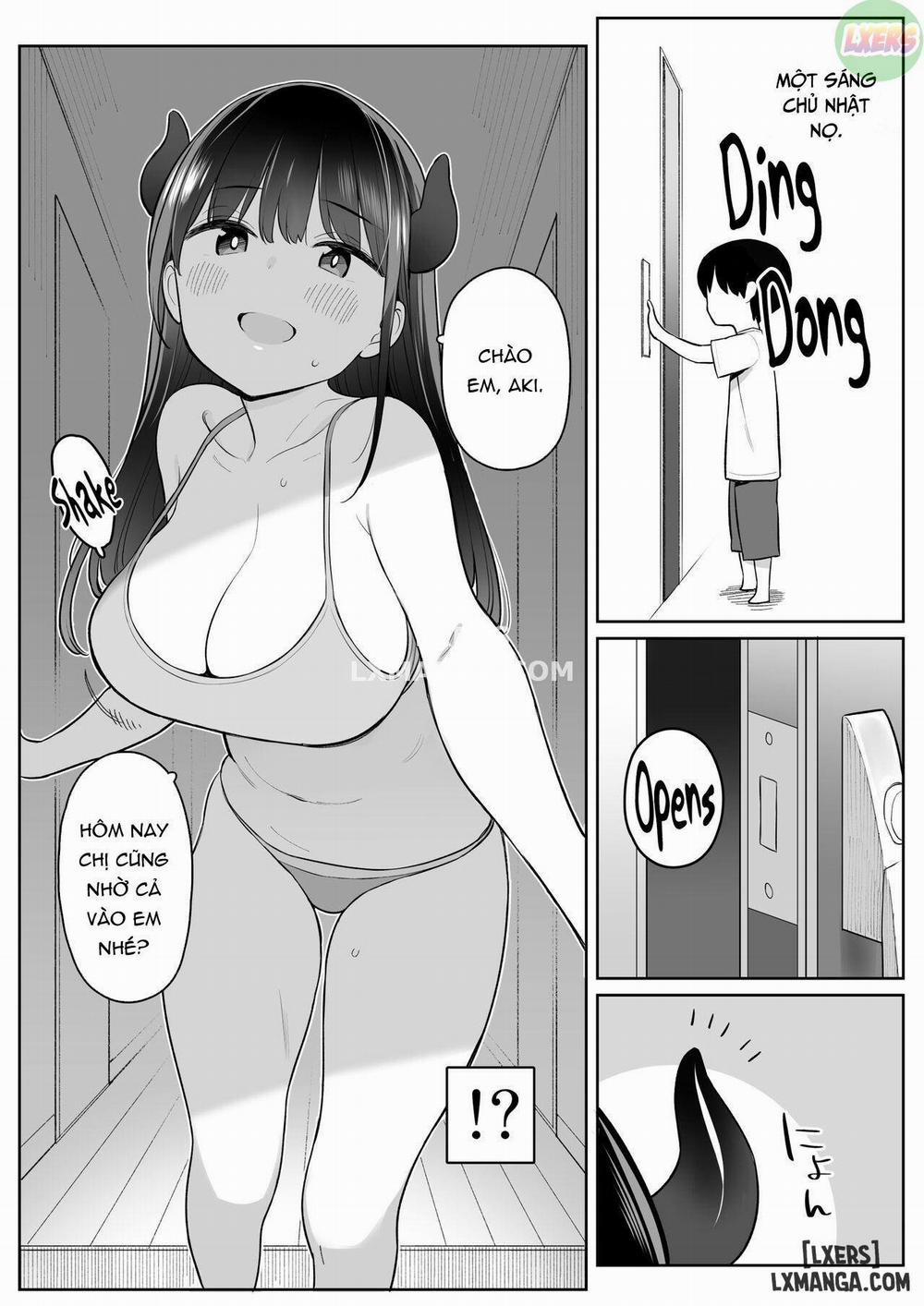 Mijika na Onee-san ga Succubus Oneshot trang 23