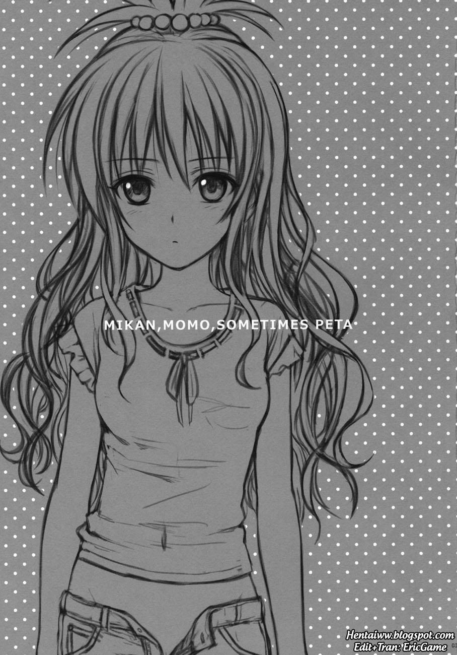 MIKAN,MOMO,SOMETIMES PETA (To Love-Ru Darkness) Oneshot trang 1