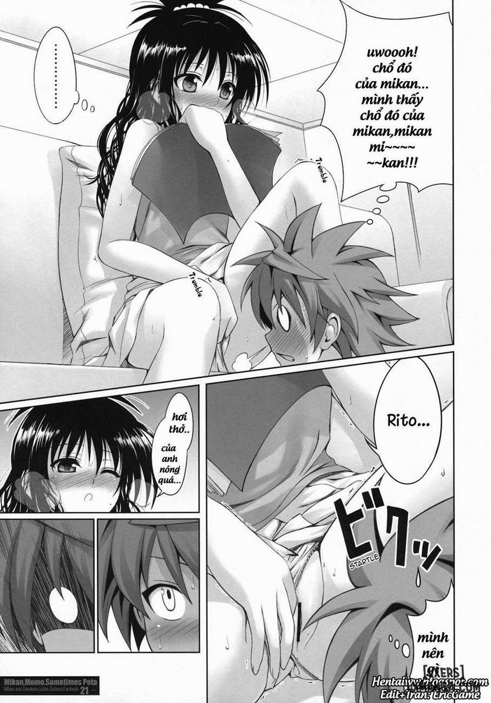 MIKAN, MOMO, SOMETIMES PETA Oneshot trang 19