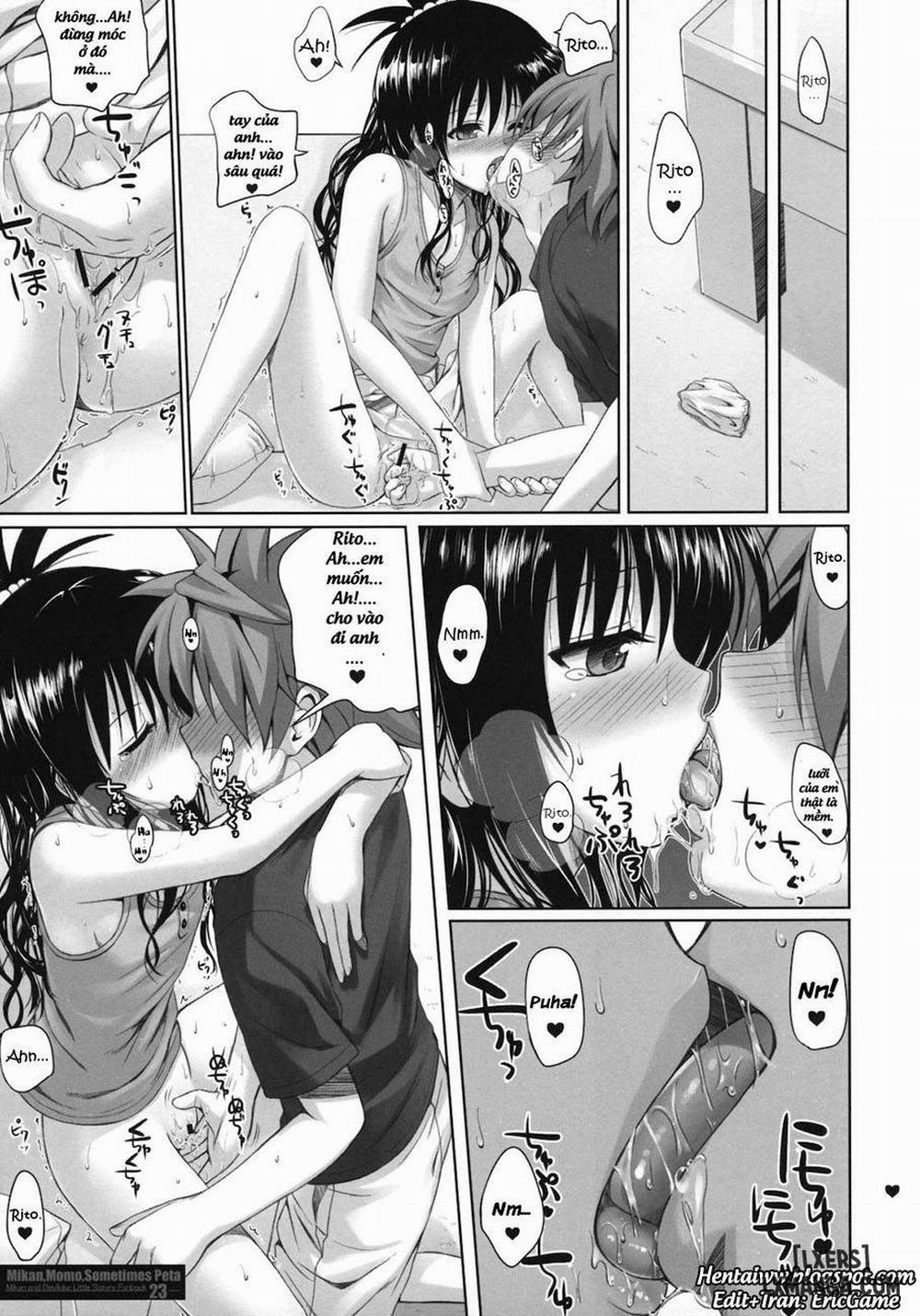 MIKAN, MOMO, SOMETIMES PETA Oneshot trang 21