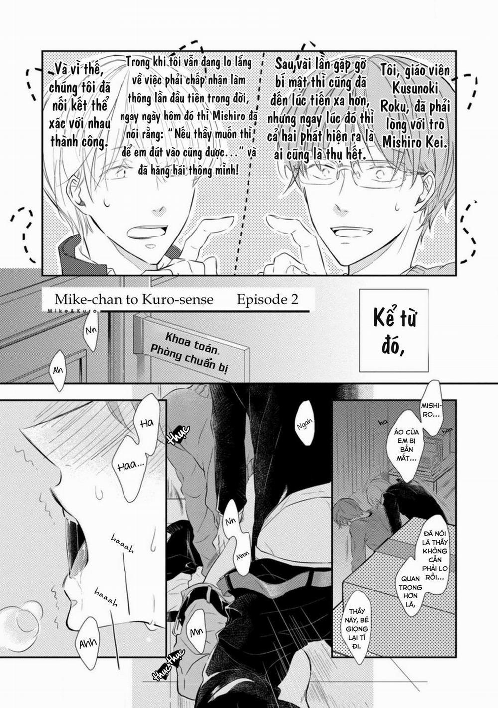 Mike-chan Và Thầy Kuro 2 trang 1