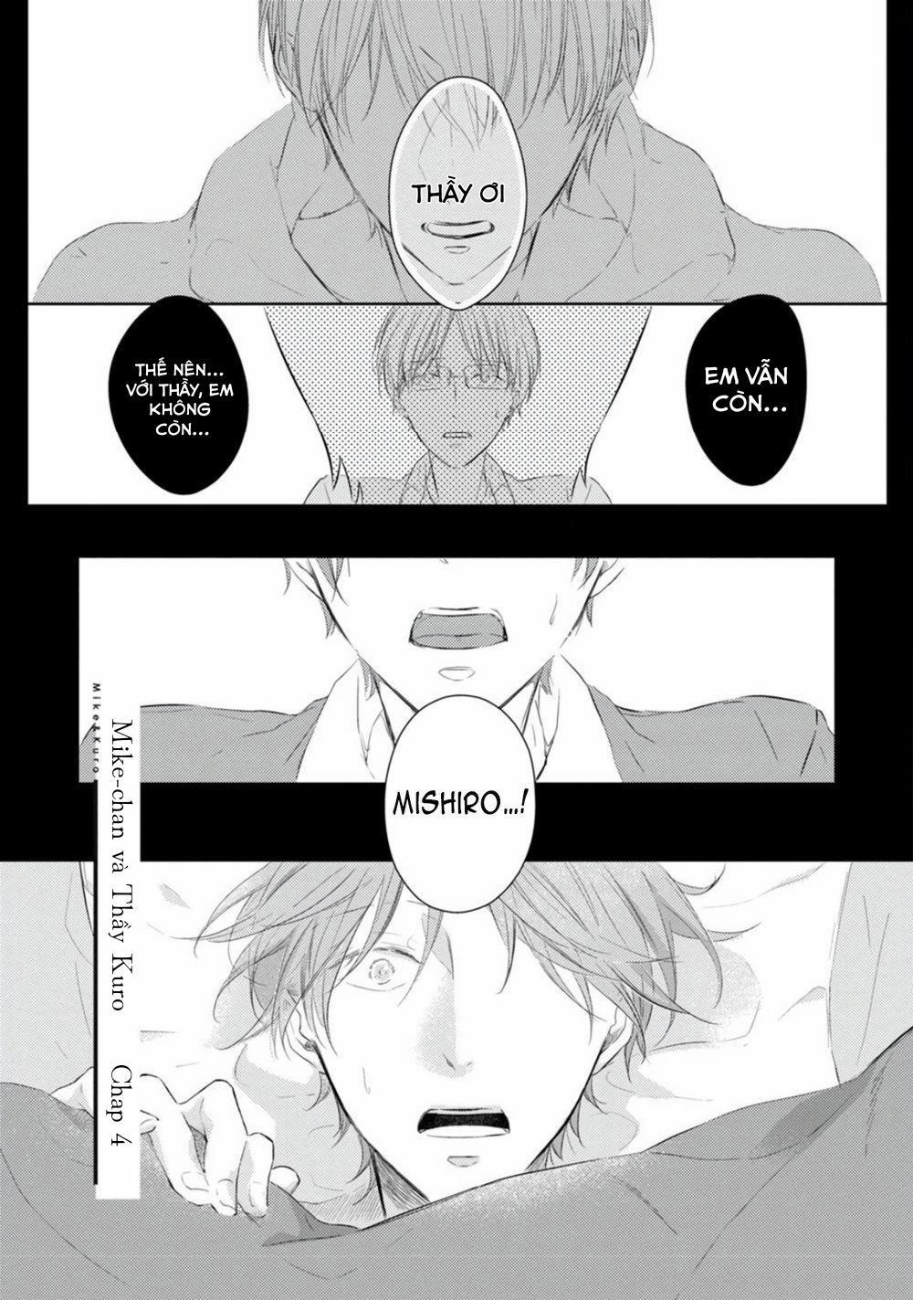 Mike-chan Và Thầy Kuro 4 trang 0