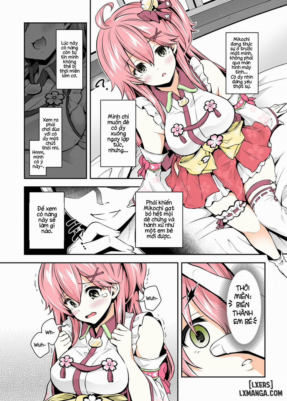 Mikochi Lewd Hypnosis Book ~Infant Regression Edition Oneshot trang 9