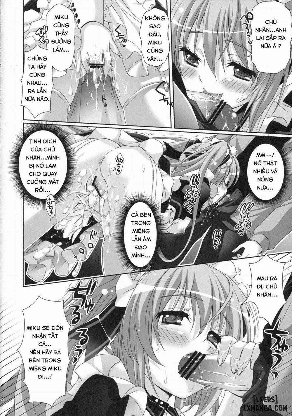 Miku-san ga Maid Fuku o Kite Iroiro Kirei ni Shitekureru Ohanashi Oneshot trang 19