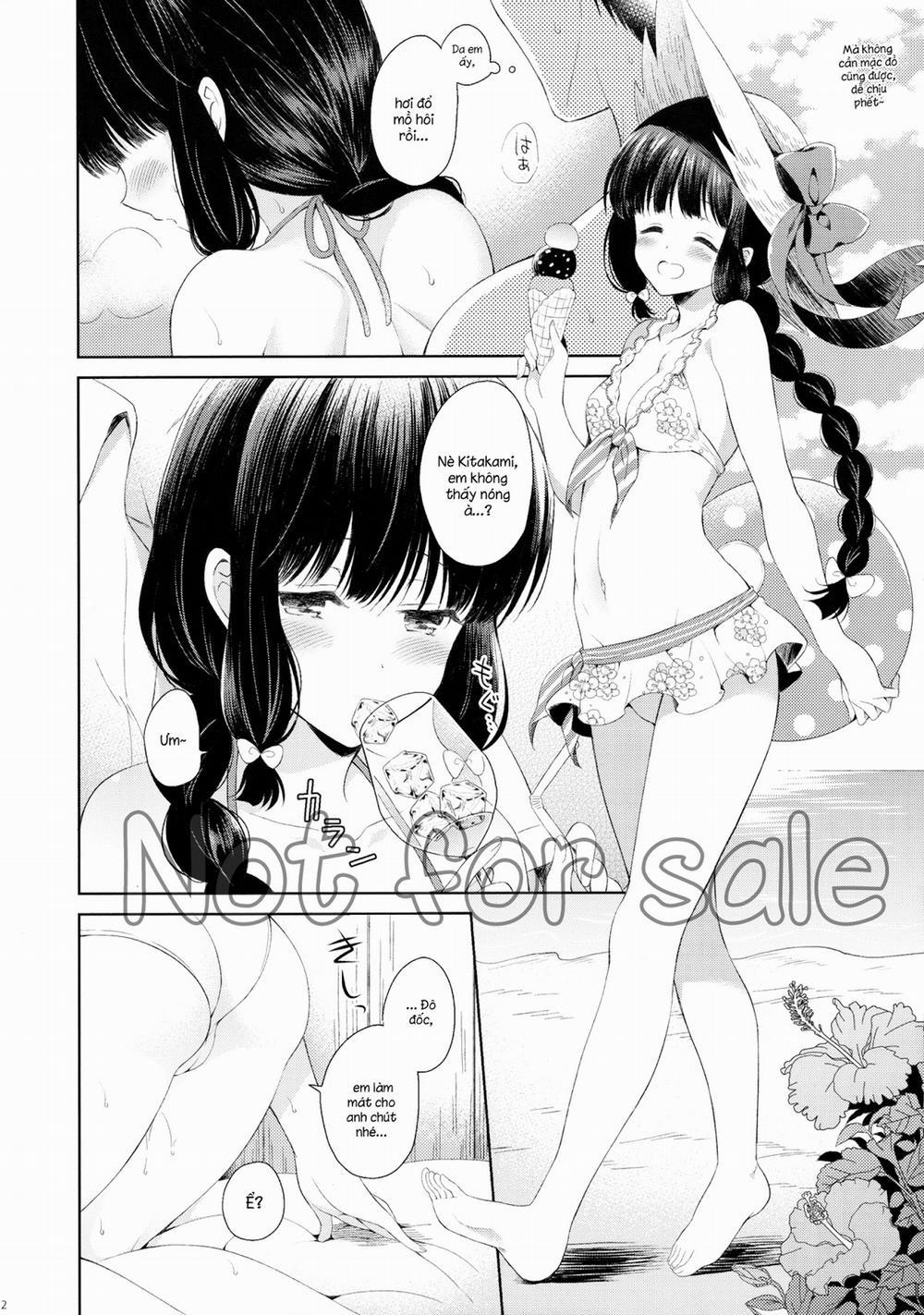 Minami no Shima no Kitakami-san (Kantai Collection) Oneshot trang 10