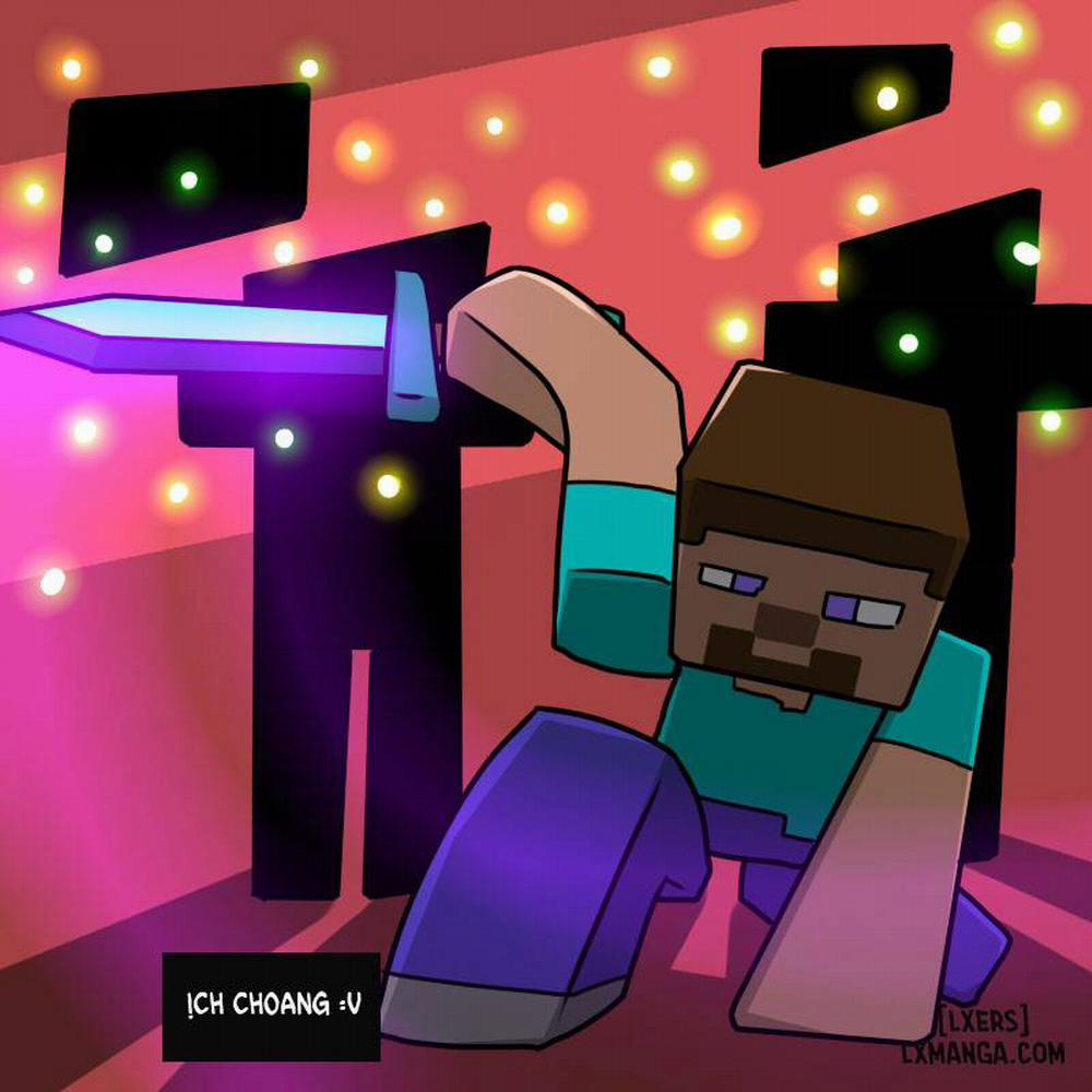 Minecraft Koukou Daibouke 3 END trang 5