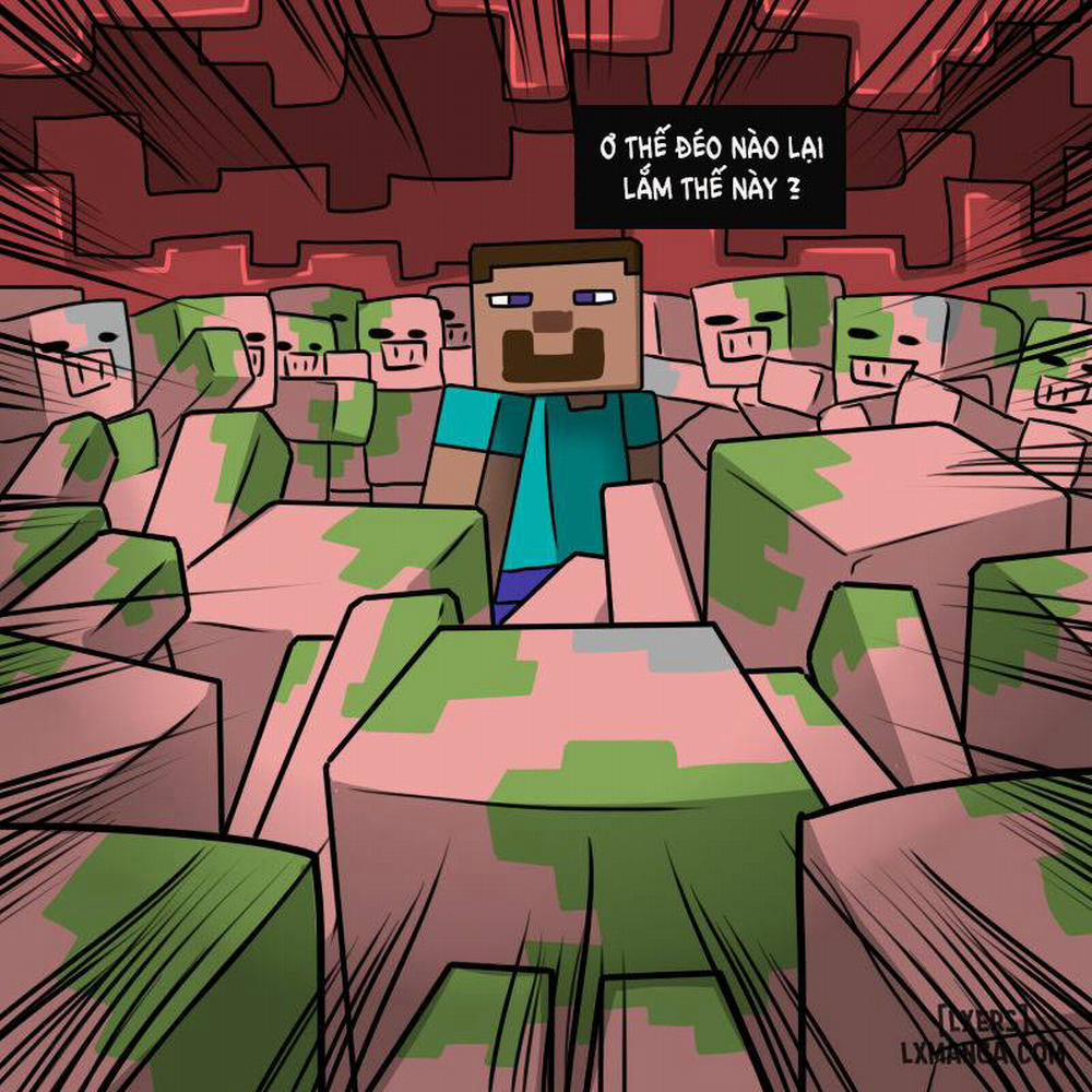 Minecraft Koukou Daibouke 3 END trang 6