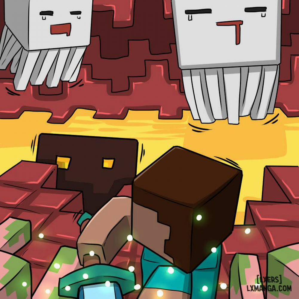 Minecraft Koukou Daibouke 3 END trang 7