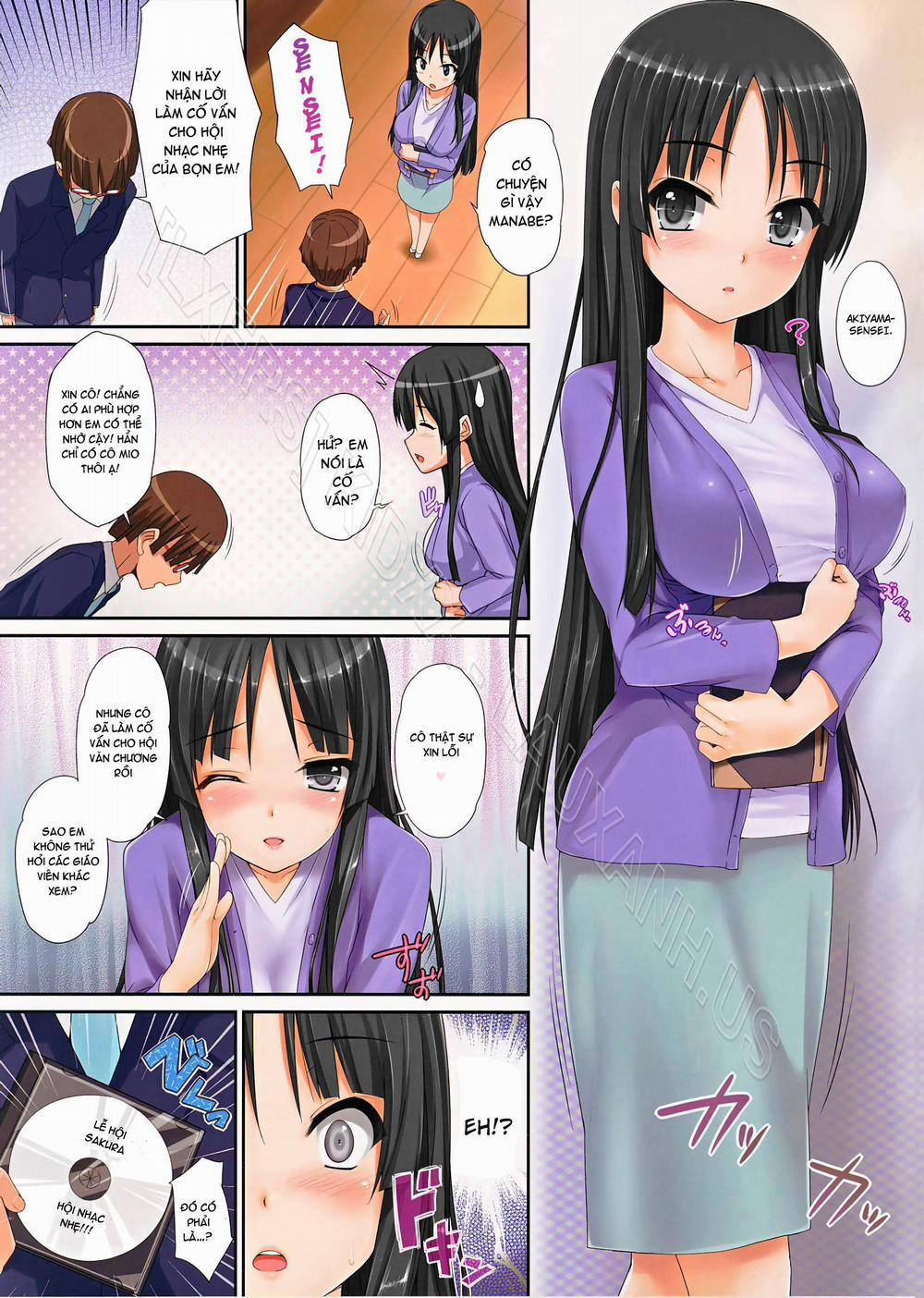 Mio Onduty (K-ON!) Oneshot [Full Color] trang 1