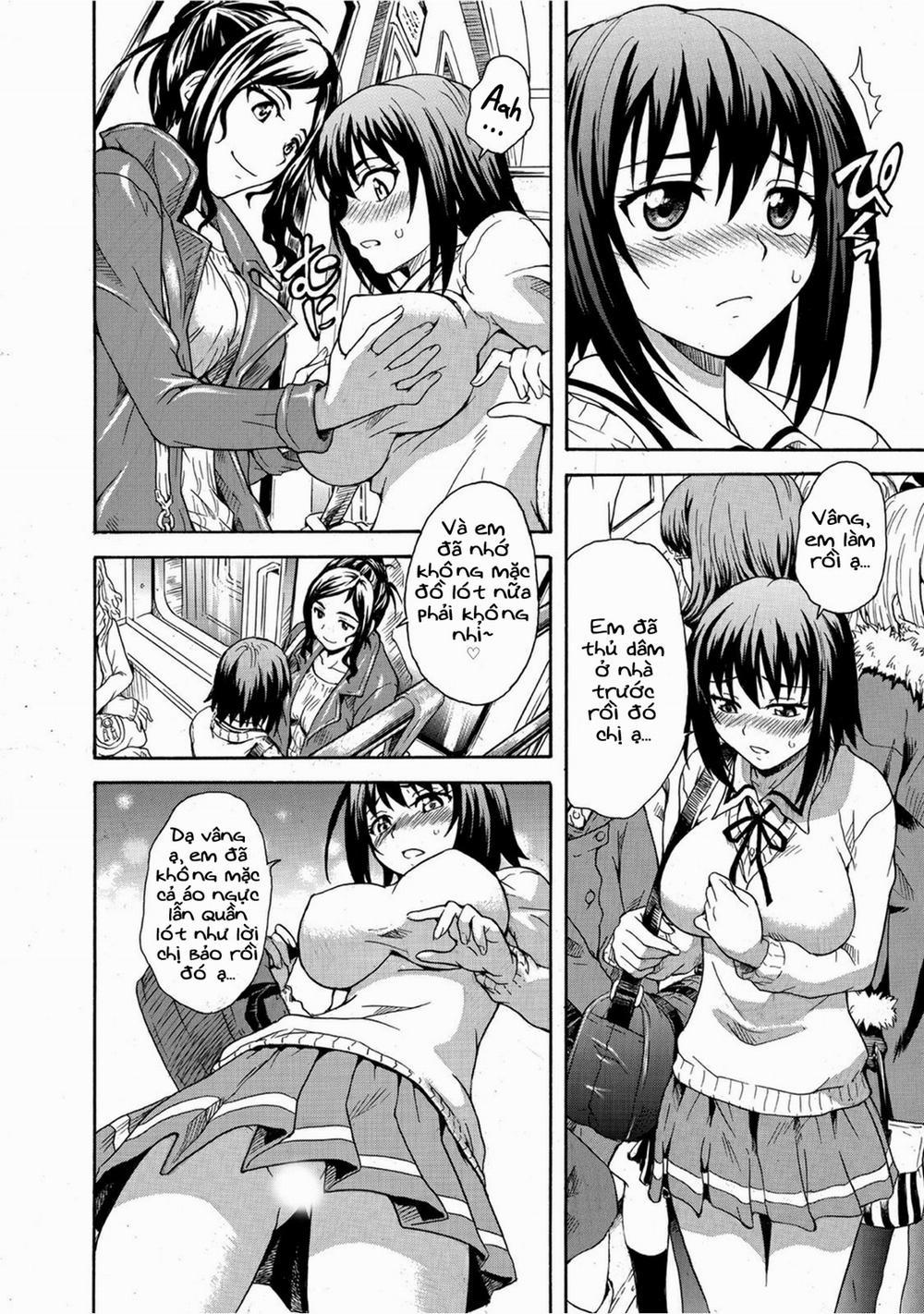 Mirarete Icchau ☆ Yuri Densha ~Josei Senyou Sharyou No Himegoto~ Oneshot [Yuri] trang 6