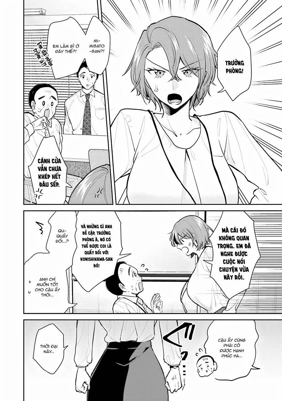 Misato Có Hơi Lạnh Lùng Với Người Sếp Của Cô Ấy 6 trang 13