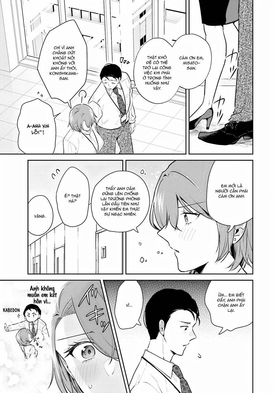 Misato Có Hơi Lạnh Lùng Với Người Sếp Của Cô Ấy 6 trang 16