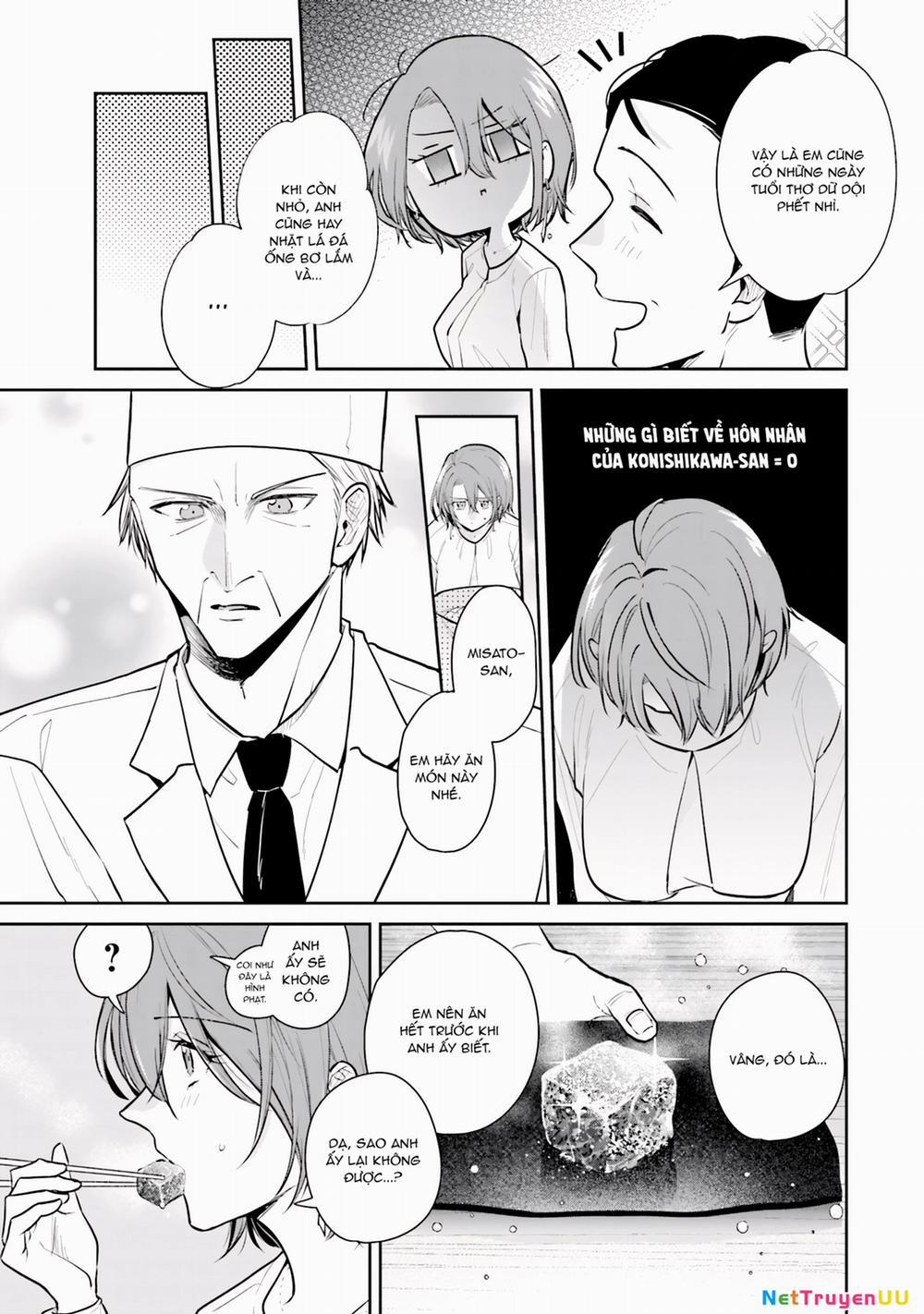 Misato Có Hơi Lạnh Lùng Với Người Sếp Của Cô Ấy 7 trang 10