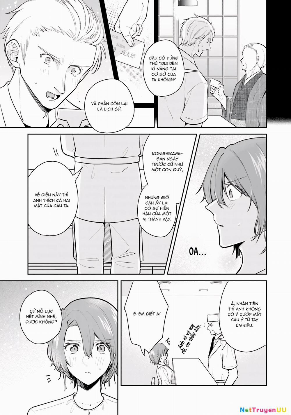 Misato Có Hơi Lạnh Lùng Với Người Sếp Của Cô Ấy 7 trang 14