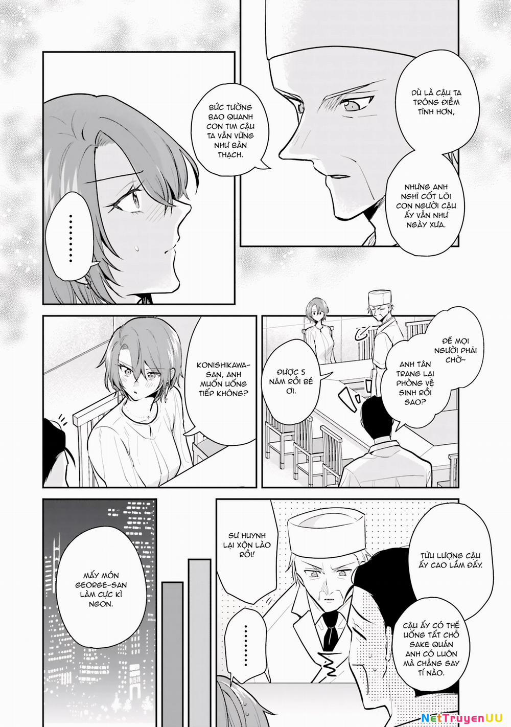 Misato Có Hơi Lạnh Lùng Với Người Sếp Của Cô Ấy 7 trang 15