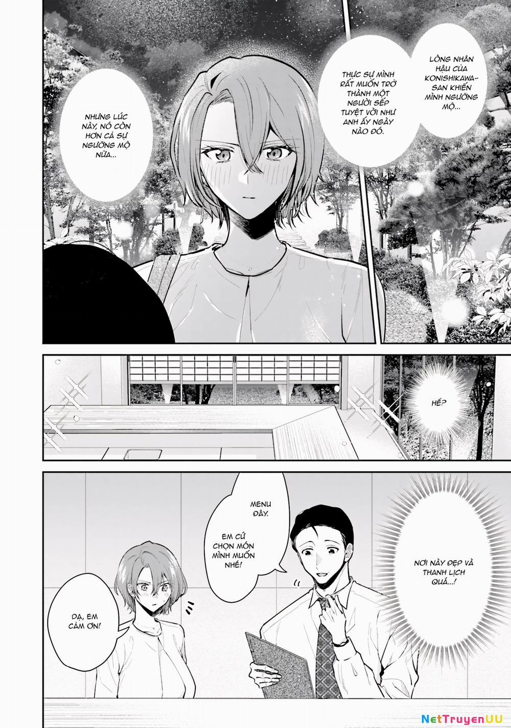 Misato Có Hơi Lạnh Lùng Với Người Sếp Của Cô Ấy 7 trang 3